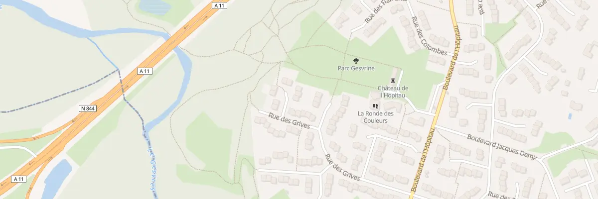 Plan du 54 Rue des Grives à La Chapelle-sur-Erdre