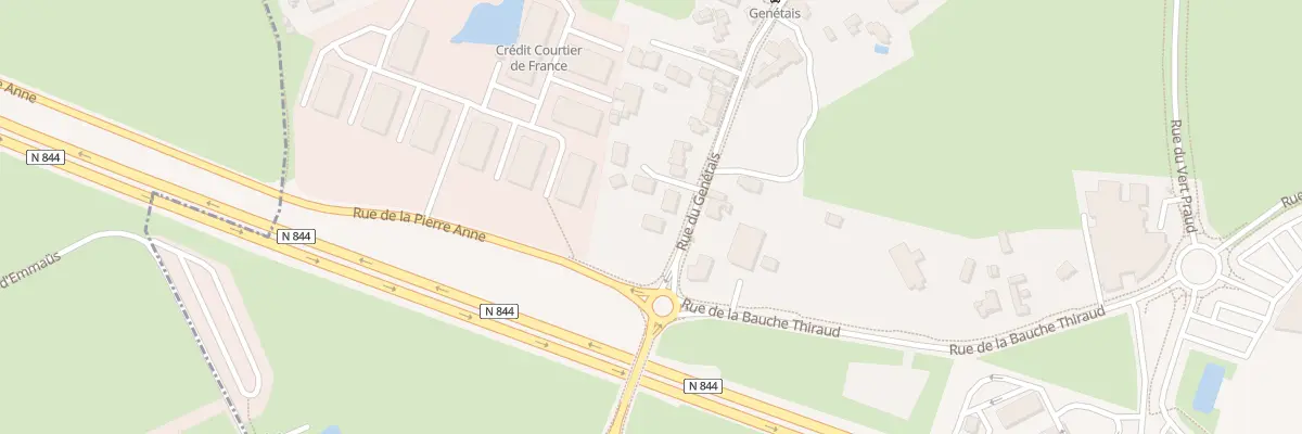 Plan du 176 Rue du Genétais à Rezé