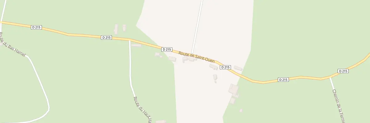Plan du 1240 Rte de Saint-Ouen à Catteville