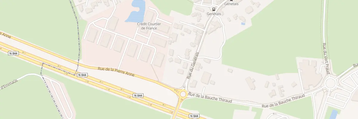Plan du 174T Rue du Genétais à Rezé