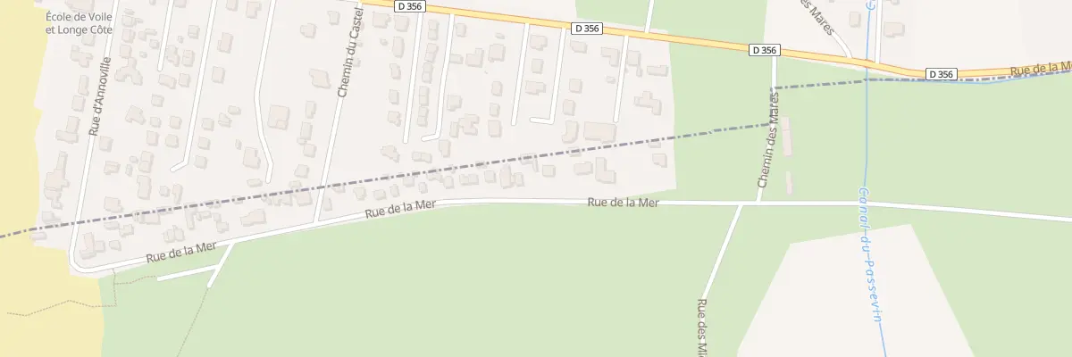 Plan du 18 Rue de la Mer - Annoville à Tourneville-sur-Mer