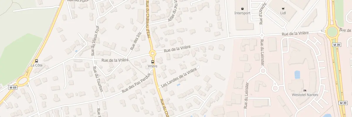 Plan du 20 Rue de la Vrière à La Chapelle-sur-Erdre