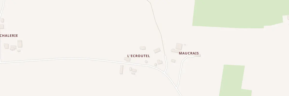 Plan du 9000 L’Ecroute à Vieux-Viel