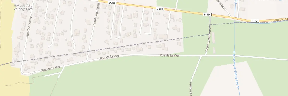 Plan du 20 Rue de la Mer - Annoville à Tourneville-sur-Mer