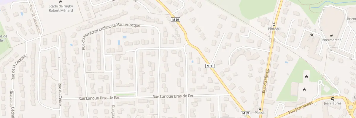 Plan du 2 Rue du President Coty à La Chapelle-sur-Erdre