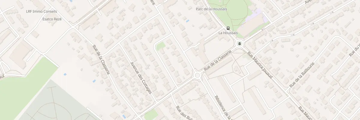Plan du 64 Rue de la Galarnière à Rezé