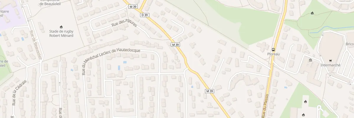 Plan du 16 Rue Charles De Gaulle à La Chapelle-sur-Erdre