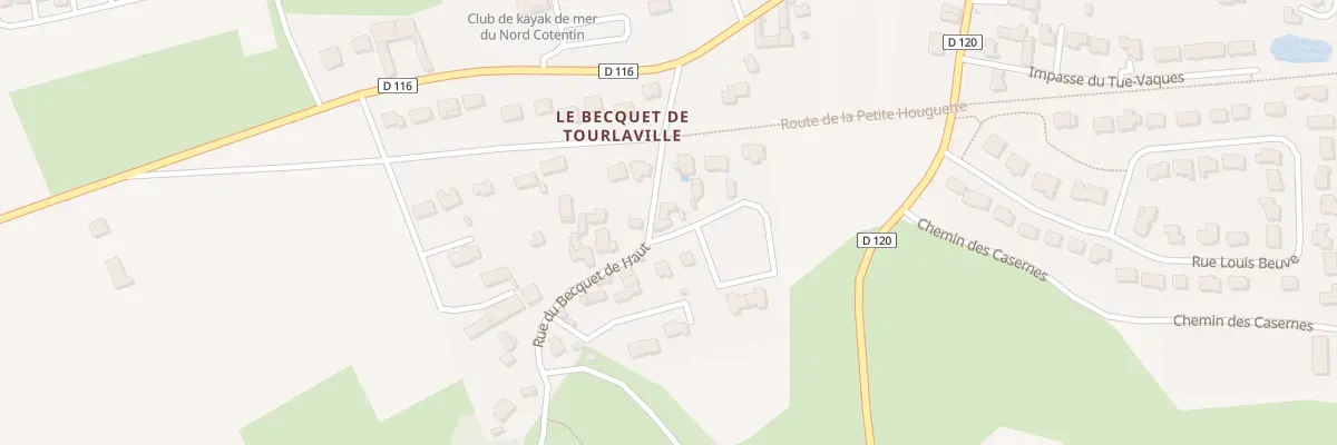 Plan du 103 Rue du Becquet de Haut à Cherbourg-en-Cotentin