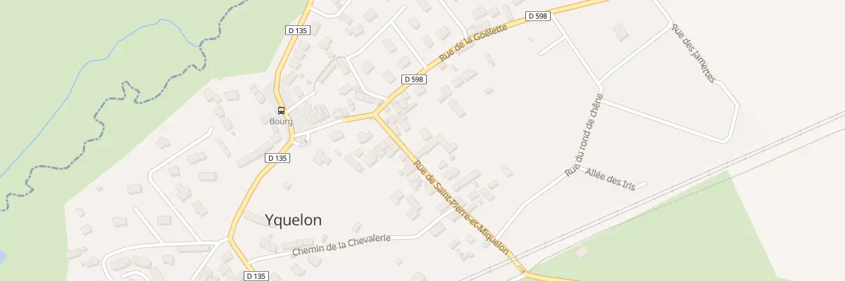 Plan du 155 Rue St Pierre et Miquelon à Yquelon