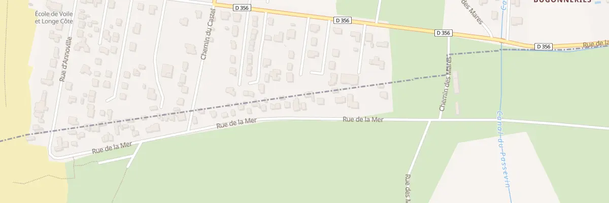 Plan du 20A Rue de la Mer - Annoville à Tourneville-sur-Mer