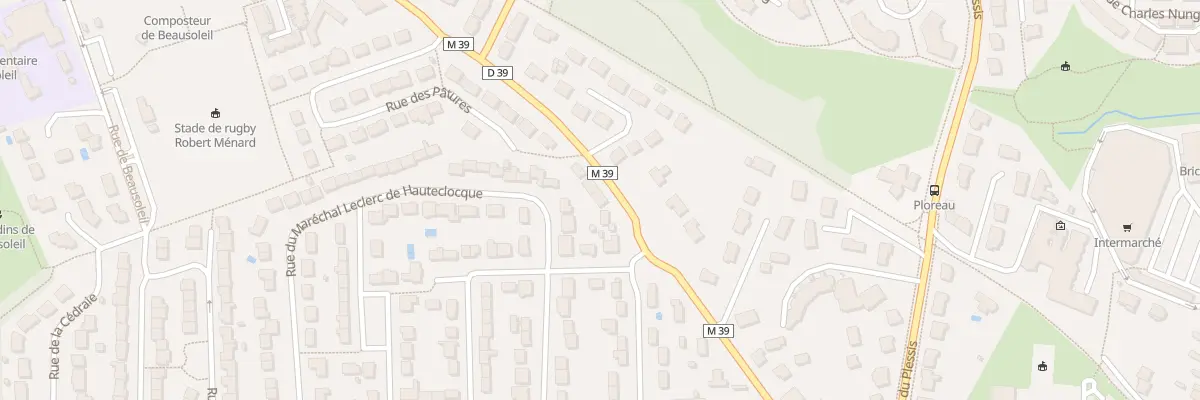 Plan du 18 Rue Charles De Gaulle à La Chapelle-sur-Erdre