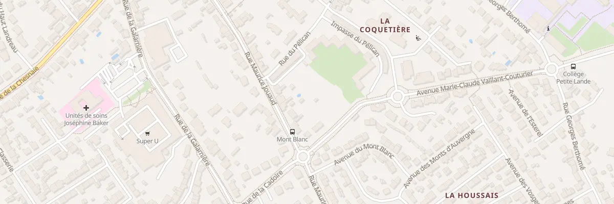 Plan du 65 Rue Maurice Jouaud à Rezé