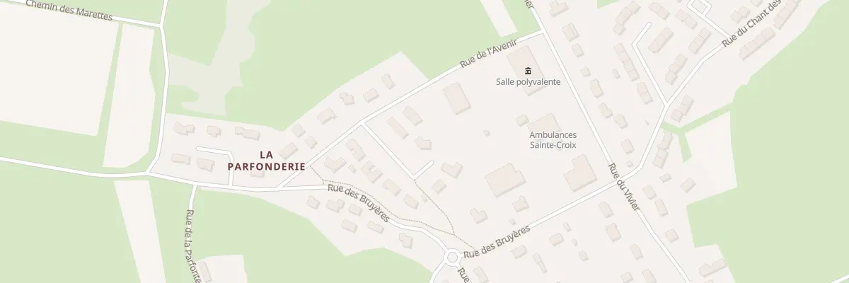 Plan du 13 Imp des Merisiers à Créances