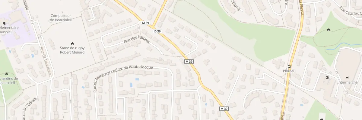 Plan du 22 Rue Charles De Gaulle à La Chapelle-sur-Erdre