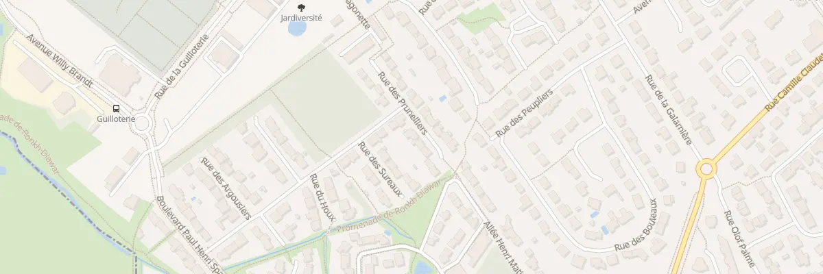 Plan du 9 Rue des Prunelliers à Rezé