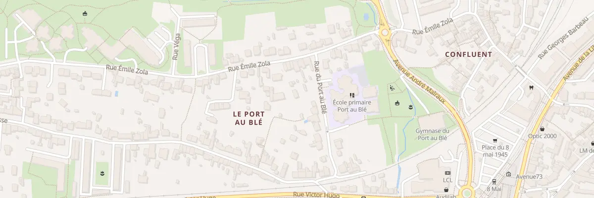 Plan du 39 Rue Emile Zola à Rezé