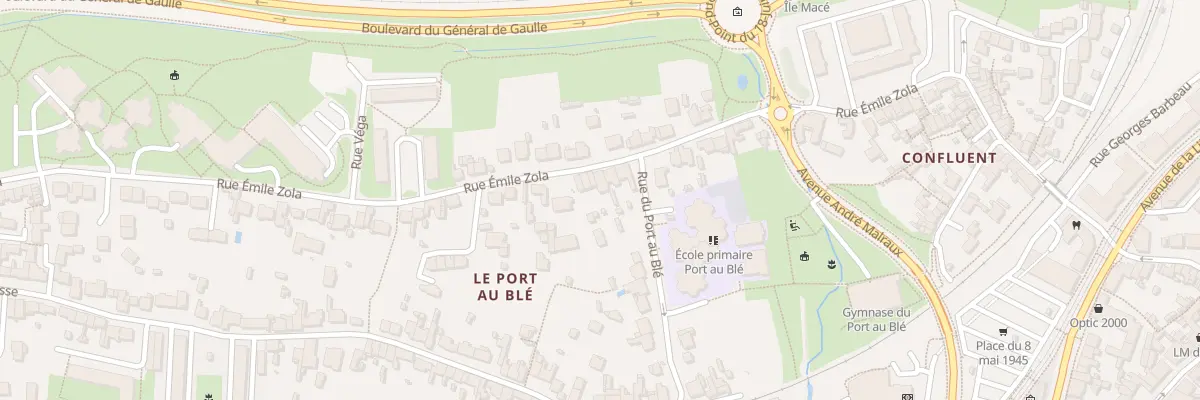 Plan du 37 Rue Emile Zola à Rezé