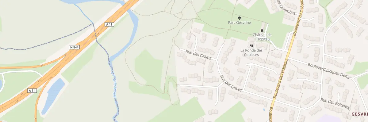 Plan du 65 Rue des Grives à La Chapelle-sur-Erdre