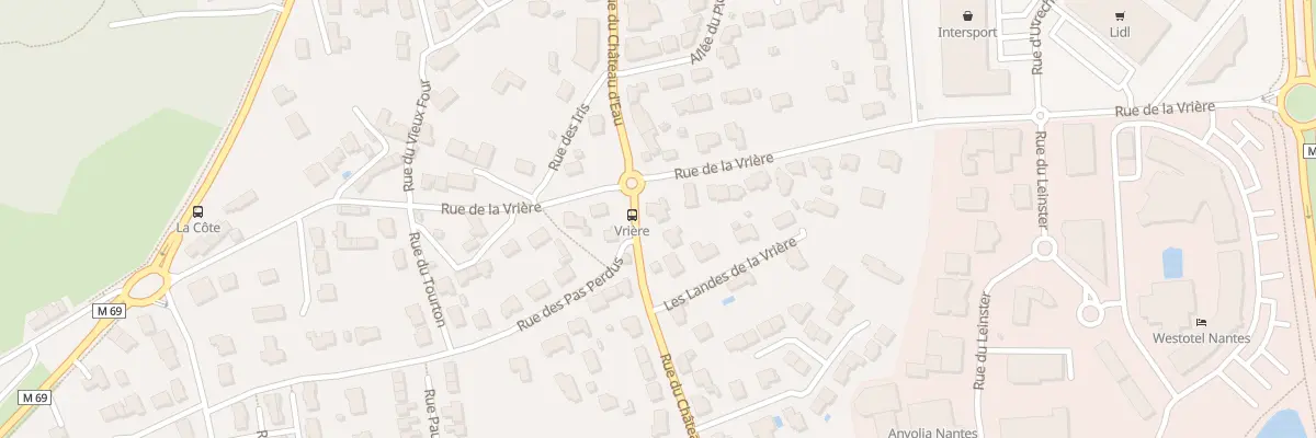 Plan du 16T Rue de la Vrière à La Chapelle-sur-Erdre