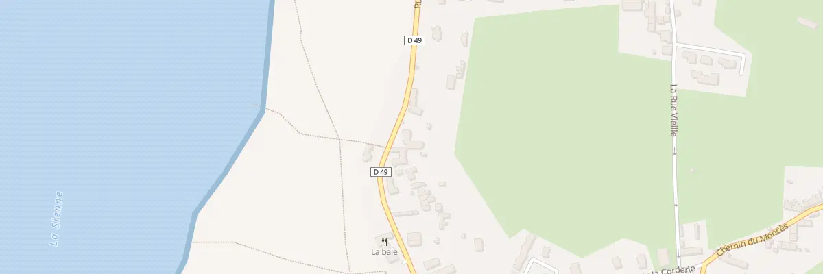 Plan du 33 Rue du Port à Regnéville-sur-Mer