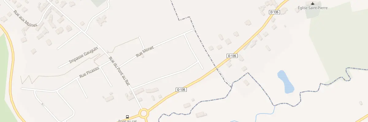 Plan du 17 Rue Monet à Donville-les-Bains