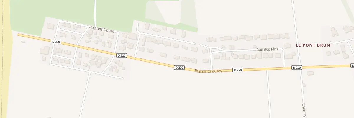 Plan du 50 Rue de Chausey - Lingreville à Tourneville-sur-Mer