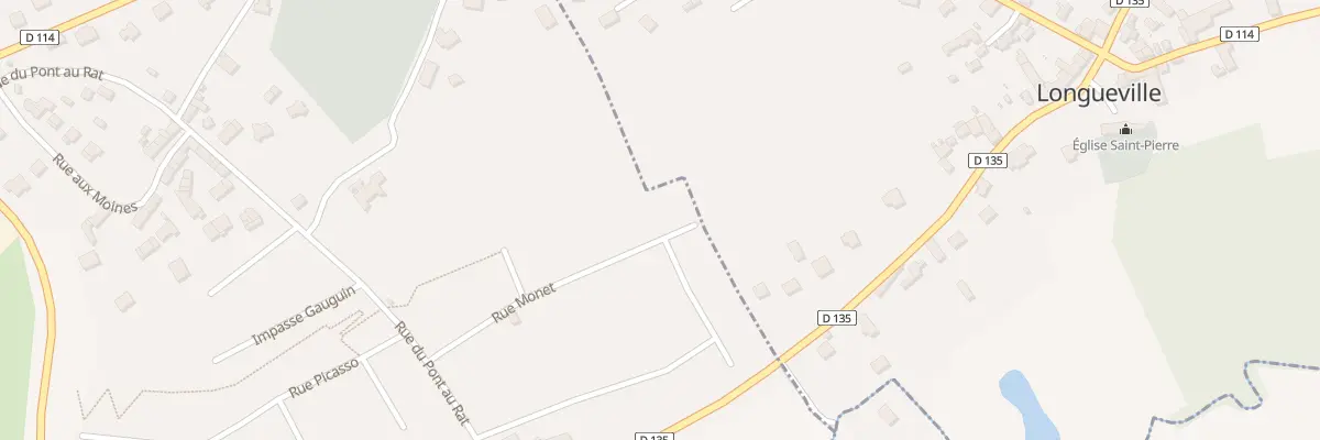 Plan du 32 Rue Monet à Donville-les-Bains