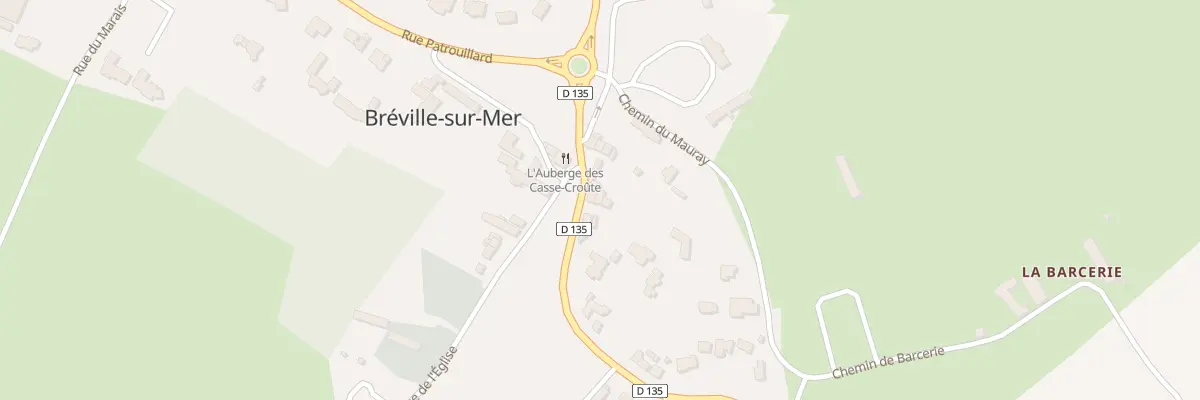 Plan du 9 Avenue de Jersey à Bréville-sur-Mer