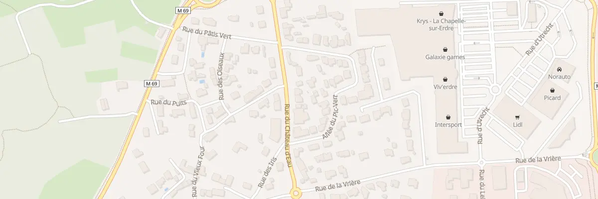 Plan du 27 Rue du Château d’Eau à La Chapelle-sur-Erdre
