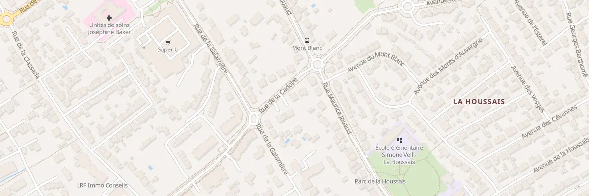 Plan du 5 Rue de la Cadoire à Rezé