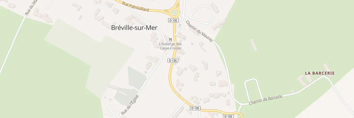 Plan du 15 Avenue de Jersey à Bréville-sur-Mer