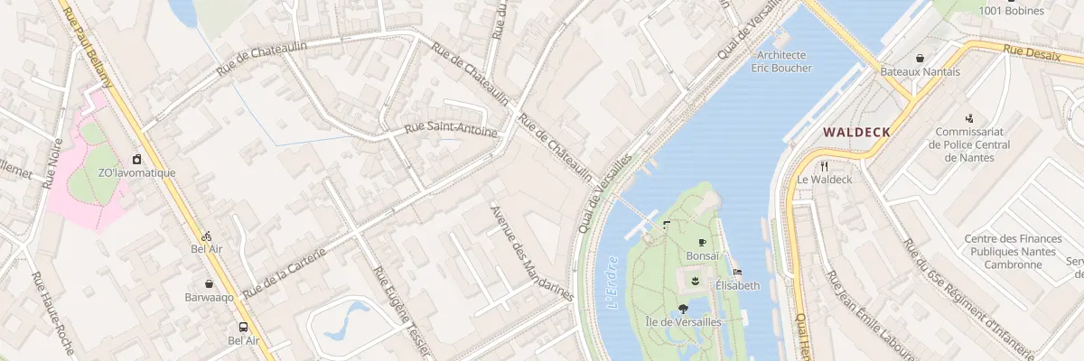 Plan du 26 Rue de la Carterie à Nantes