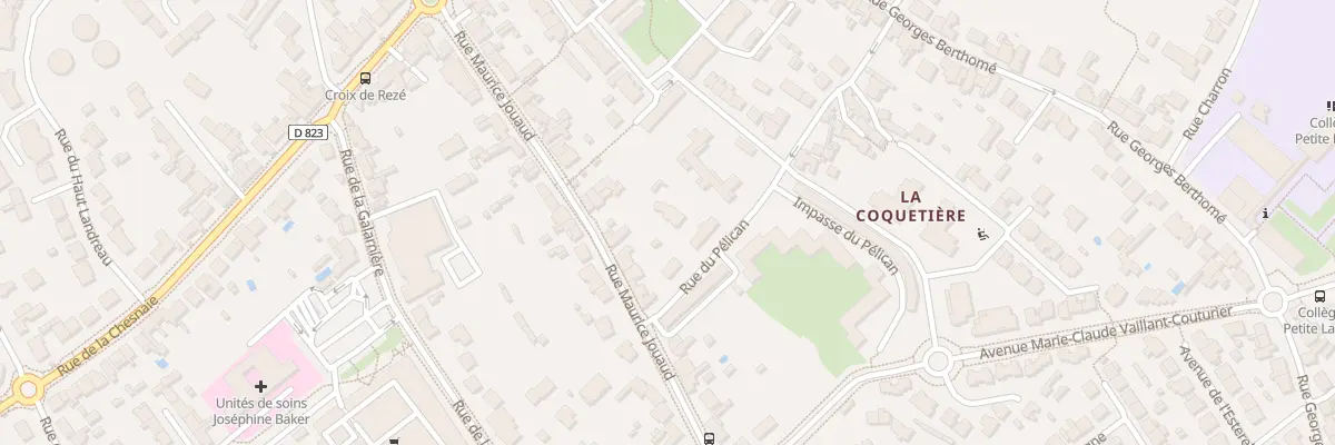 Plan du 39 Rue Maurice Jouaud à Rezé