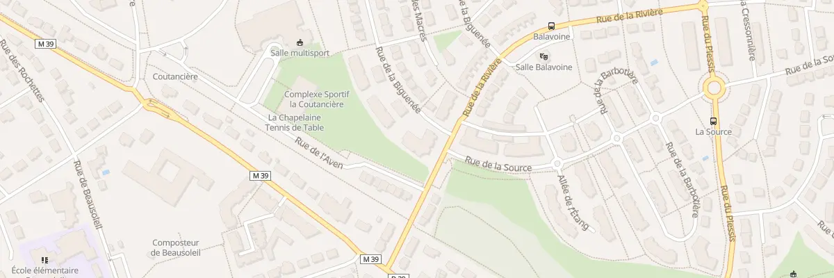 Plan du 48 Rue de la Biguenée à La Chapelle-sur-Erdre