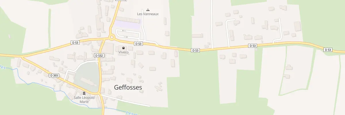 Plan du 7 Rue du Bourg à Geffosses