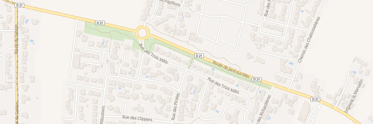 Plan du 11 Rue des trois mats à Saint-Vincent-sur-Jard