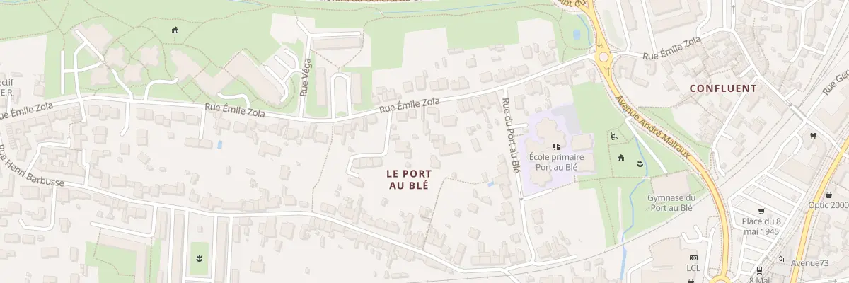 Plan du 47 Rue Emile Zola à Rezé