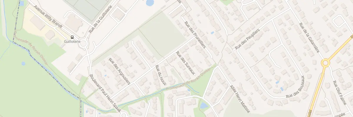 Plan du 14 Rue des Cornouillers à Rezé