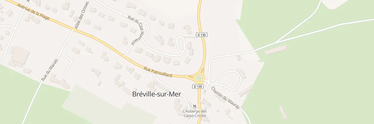 Plan du 24 Rue du Clos Normand à Bréville-sur-Mer