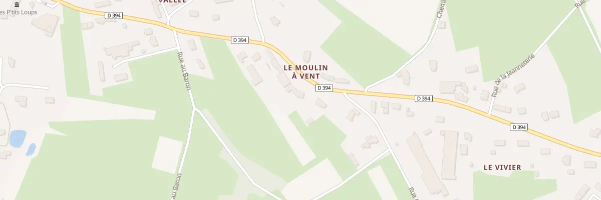 Plan du 88 Rue du Moulin à Vent à Créances