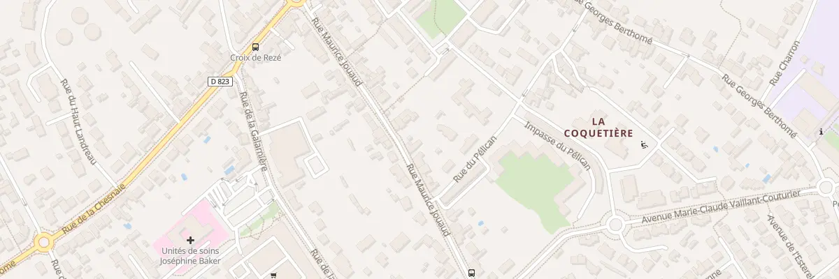 Plan du 37 Rue Maurice Jouaud à Rezé