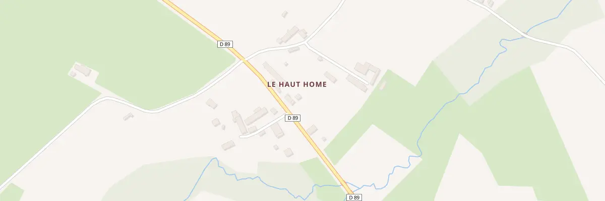 Plan du 5338 Le Haut Hôme à Pleine-Fougères