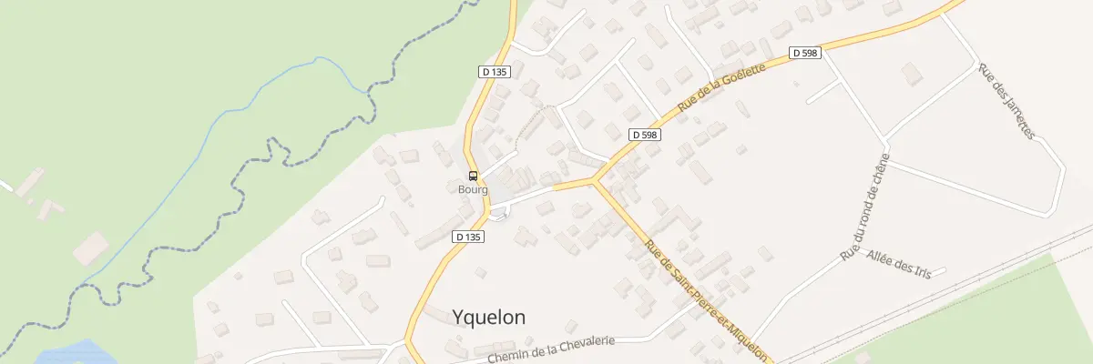Plan du 47 Rue Saint Pierre et Miquelon à Yquelon