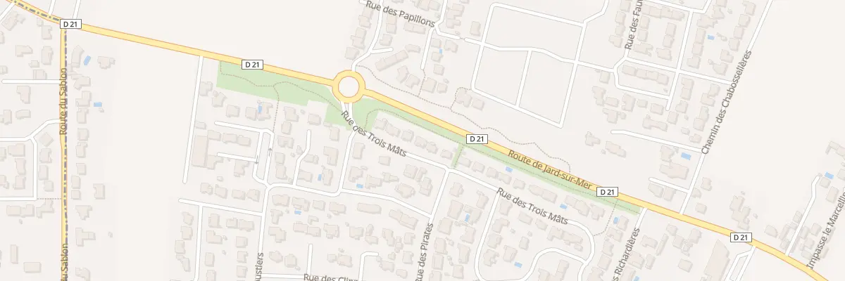 Plan du 7 Rue des trois mats à Saint-Vincent-sur-Jard