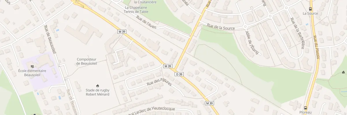 Plan du 8 Rue de la Rivière à La Chapelle-sur-Erdre