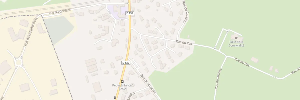 Plan du 45 Rue Eric Tabarly à Yquelon
