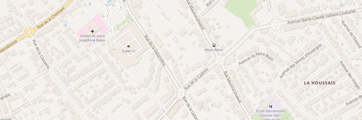 Plan du 9001 Rue de la Galarnière à Rezé