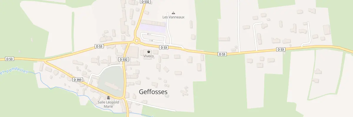 Plan du 11 Rue du Bourg à Geffosses