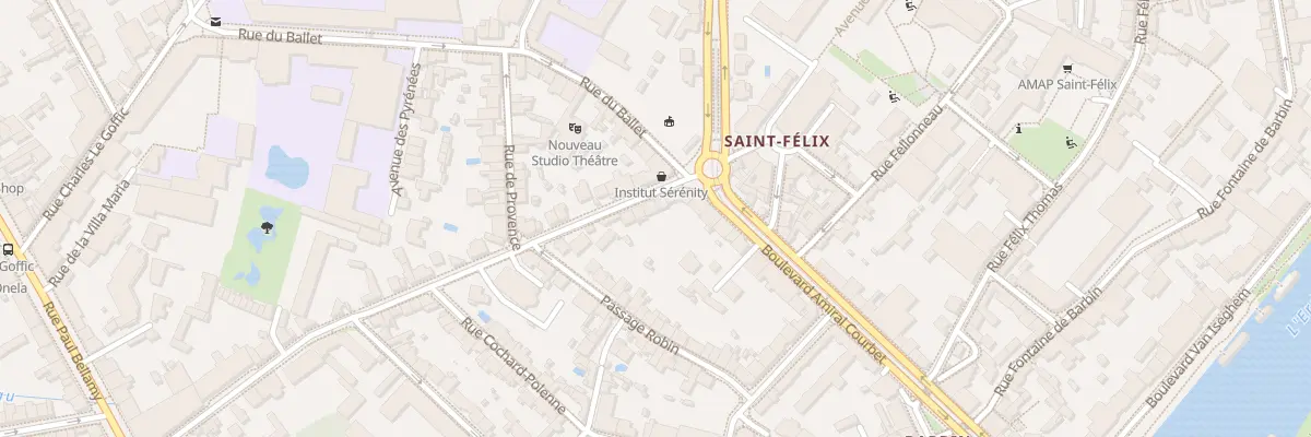 Plan du 5 Rue François Bruneau à Nantes