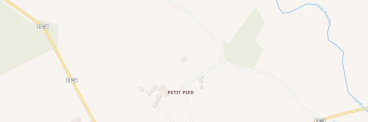 Plan du 397 Rte de Petit Pied à Négreville